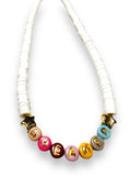 Colorful Clay Bead Collection-Anklets, Necklaces and Bracelets - Janine Design