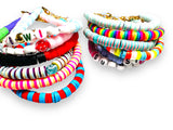 Colorful Clay Bead Collection-Anklets, Necklaces and Bracelets - Janine Design