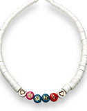 Colorful Clay Bead Collection-Anklets, Necklaces and Bracelets - Janine Design