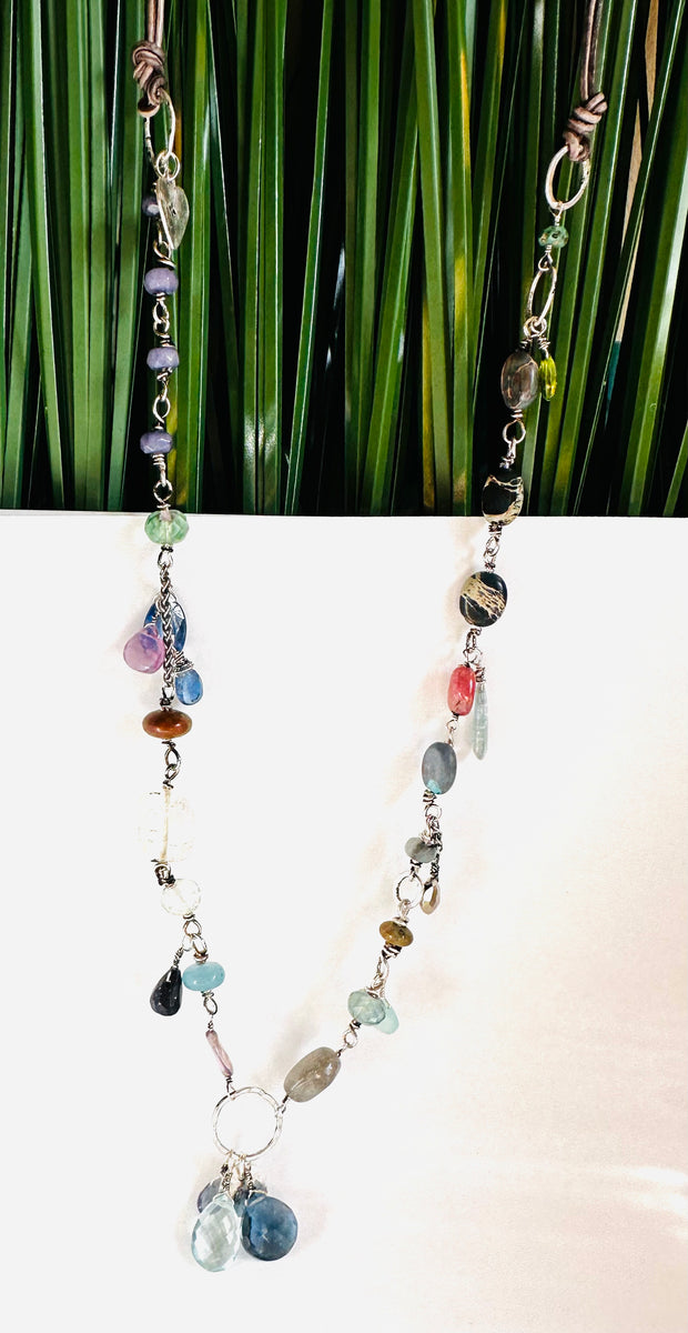 Festival Gemstone Necklace Janine Design