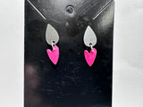 Valentines Earrings- Clay Earrings - Janine Design