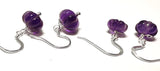 Amethyst Pumpkin Earrings - Janine Design