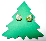Winter Earrings/ Clay Earrings, Holiday Earrings/ Christmas Earrings- ON SALE! - Janine Design