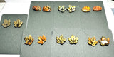 Fall Earrings Polymer Clay/ Pumpkin Earrings/ Leaf Earrings - Janine Design