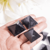 Soothing Crystals - Gemstone Pyramid | Black Tourmaline | Reiki Crystal Pyramid