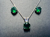 Birthstone Jewelry Set, Gemstone Earrings and Necklace sets