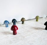 Tiny Gemstone mushrooms - Janine Design