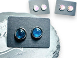 Glitter Color Changing Studs - Janine Design