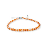 Adjustable Friendship Bracelet/Glass Friendship Bracelet 2-5 MM Bead Bracelet or Anklet - Janine Design