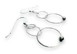 Triple Circle Earrings - Janine Design