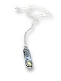 Chalcedony Tag Necklace