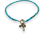 Gemstone Charm Necklace - Janine Design