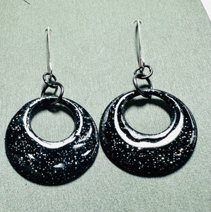 Christmas and New Years Polymer Clay Earrings/ Affordable Gifts - Janine Design