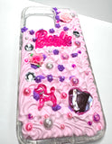 Cell Phone Case / Decorated Case/ Decoden/Iphone 15 Pro max - Janine Design