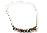 Tourmaline Teardrop Necklace - Janine Design