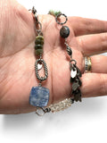 Bohemian Asymmetrical Gemstone Necklace