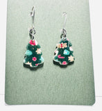Christmas and New Years Polymer Clay Earrings/ Affordable Gifts - Janine Design
