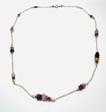 Tourmaline Necklace on Chain