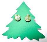Winter Earrings/ Clay Earrings, Holiday Earrings/ Christmas Earrings- ON SALE! - Janine Design