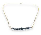 Rough Diamond Bead Necklace* - Janine Design
