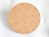 Dowsing Pendulum Board | Divination Tool | Grid - Janine Design