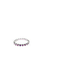 Gemstone Ring/ Sterling Silver Sapphire Ring/Sterling Silver Ruby Ring