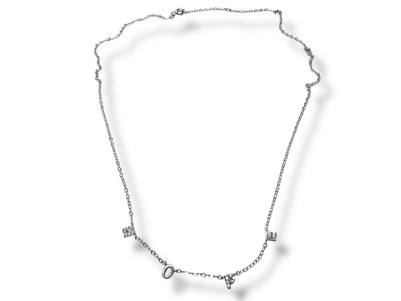 HOPE Necklace, Sterling Silver* - Janine Design