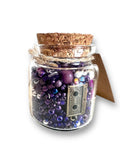 Mini Jar of Goodies/ Random Bead Jar/Trinkets and Treasures - Janine Design