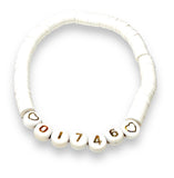 Townie Bracelet, School Pride Bracelet, Name Bracelet/Holliston Bracelet/Medway Bracelet/Milford Bracelet