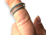 Gold Filled or Sterling Stacking Rings - Janine Design