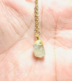 Raw Gemstone Necklace/ Affordable Gifts