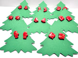 Winter Earrings/ Clay Earrings, Holiday Earrings/ Christmas Earrings- ON SALE! - Janine Design