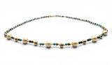 Turquoise and High Grade Pearl Necklace