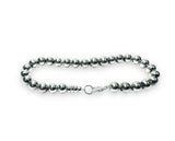 Sterling Silver Beaded Bracelet - Janine Design