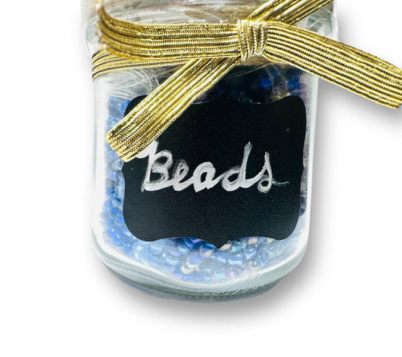 Jar of Goodies/ Random Bead Jar/Trinkets and Treasures - Janine Design