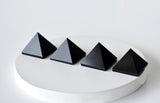 Soothing Crystals - Gemstone Pyramid | Black Tourmaline | Reiki Crystal Pyramid