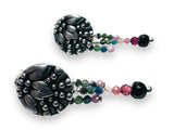 Tourmaline stud earrings - Janine Design