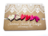 Valentines Earring Sets- Clay Earrings - Janine Design