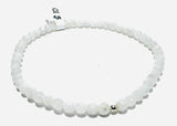 Gemstone Stretch Bracelet-Labradorite, agate, Calcite, Chalcedon - Janine Design