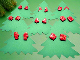 Winter Earrings/ Clay Earrings, Holiday Earrings/ Christmas Earrings- ON SALE only $8!