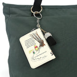 COMECO INC - WINNIE THE POOH BOOK BAG CHARM COIN PURSE IN VINYL