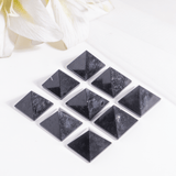 Soothing Crystals - Gemstone Pyramid | Black Tourmaline | Reiki Crystal Pyramid