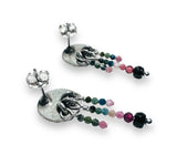 Tourmaline stud earrings - Janine Design