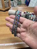 Mermaid bead Bracelets-Glowy Bead bracelets-Beach Bracelets - Janine Design
