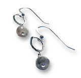 Drop Earrings-Labradorite Gemstone*