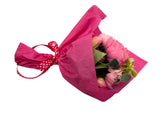 Peony Rose Bouquet Silk Floral Decor - Janine Design