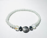 Mermaid bead Bracelets-Glowy Bead bracelets-Beach Bracelets - Janine Design