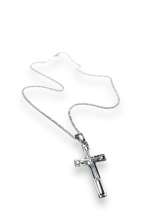 Sterling Silver Cross/ Men and Womens Cross - Janine Design