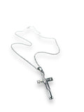 Sterling Silver Cross/ Men and Womens Cross - Janine Design
