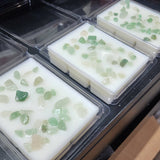 Abundance Soy Wax Melts | Earthy Scent-Aventurine Gemstones - Janine Design